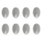 Lot crochets x8 stiky five noir