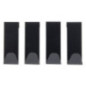 Lot crochets x4 noxy five noir 2