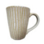 Mug strie marron 0.35l
