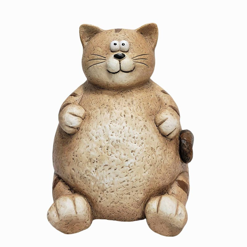 Statue deco chat