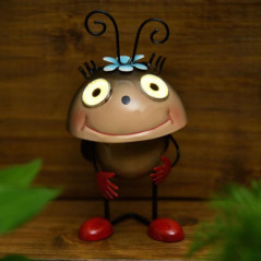 Cdu animaux metal yeux solaire