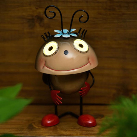 Cdu animaux metal yeux solaire