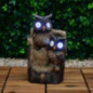 Statue animaux solaire gros yeux