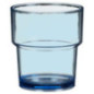 Lot de 4 gobelets transparents c