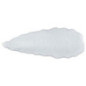Assiette motif feuillage