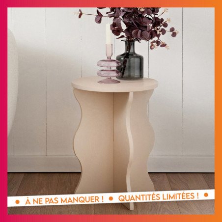 Table vague beige