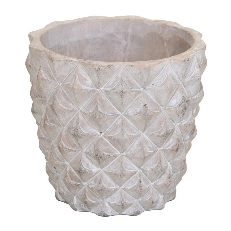 Pot uf gizeh naturel o18.5h18cm
