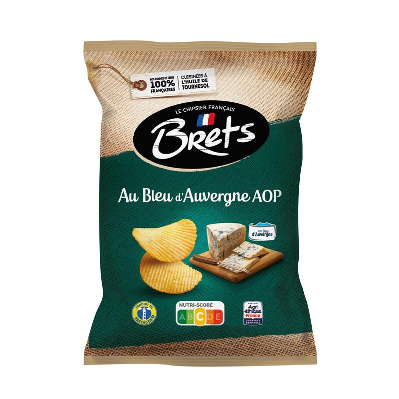 Chips bleu d'auvergne 125g