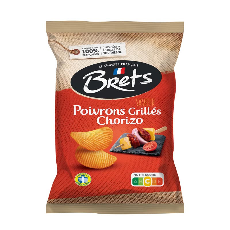 Chips poivron chorizo 125g