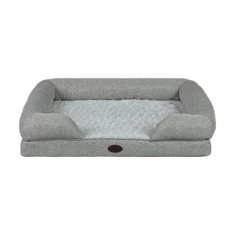 Panier pour chien herringbone