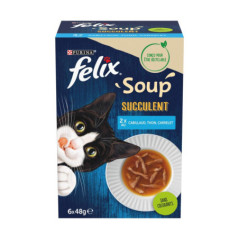 Soupe succulent poisson 6x48g