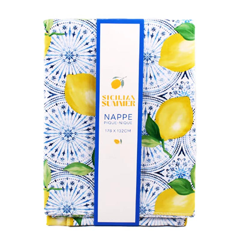 Nappe citron 120*164cm
