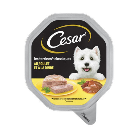Terrines poulet et dinde 150g