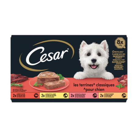 Terrines classiques 8x150g