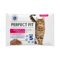 Sachet chat sterilise poisson