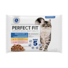 Sachet chat sterilise mixte