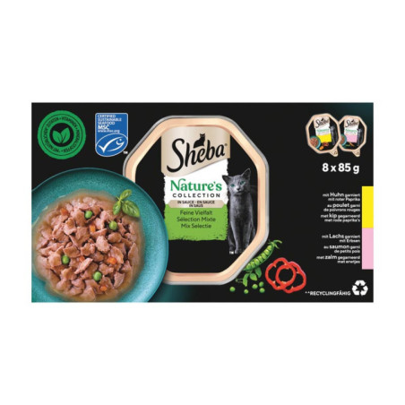 Selection mixte en sauce 8x85g