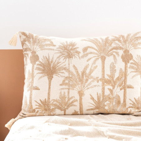 Coussin palmiers 70x50cm