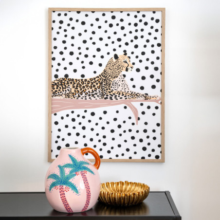 Toile leopard