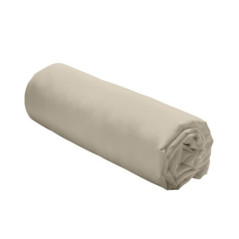 Drap housse 200x200cm  beige