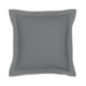 Taie d'oreiller 63x63cm  gris