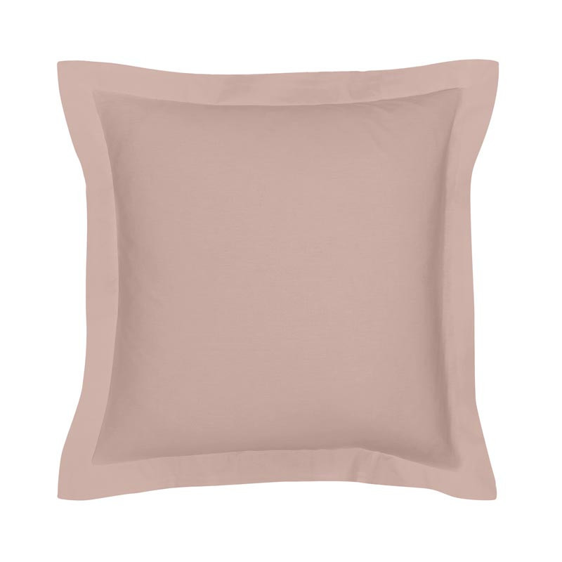 Taie d'oreiller 63x63cm  rose