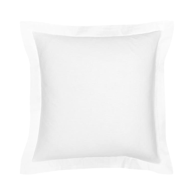 Taie d'oreiller 63x63cm  blanc