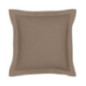 Taie d'oreiller 63x63cm  taupe