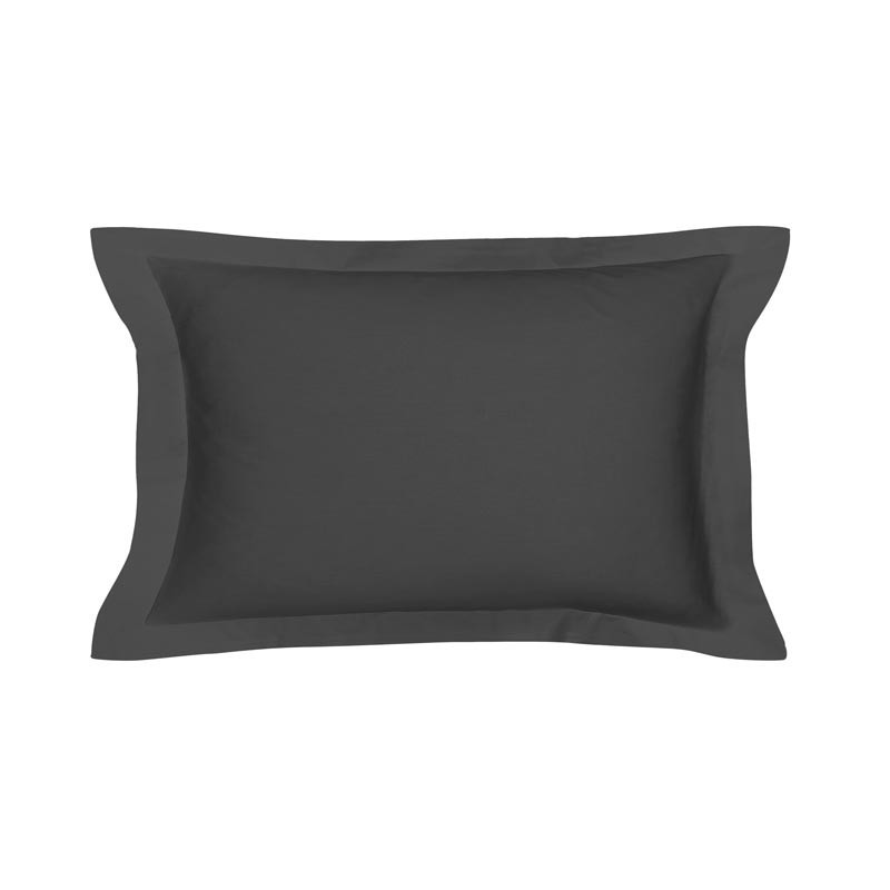 Taie d'oreiller 50x70cm  noir