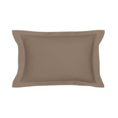 Taie d'oreiller 50x70cm  taupe