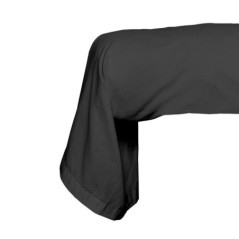 Taie de traversin 85x185cm  noir