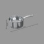 Casserole 16cm inox resilience