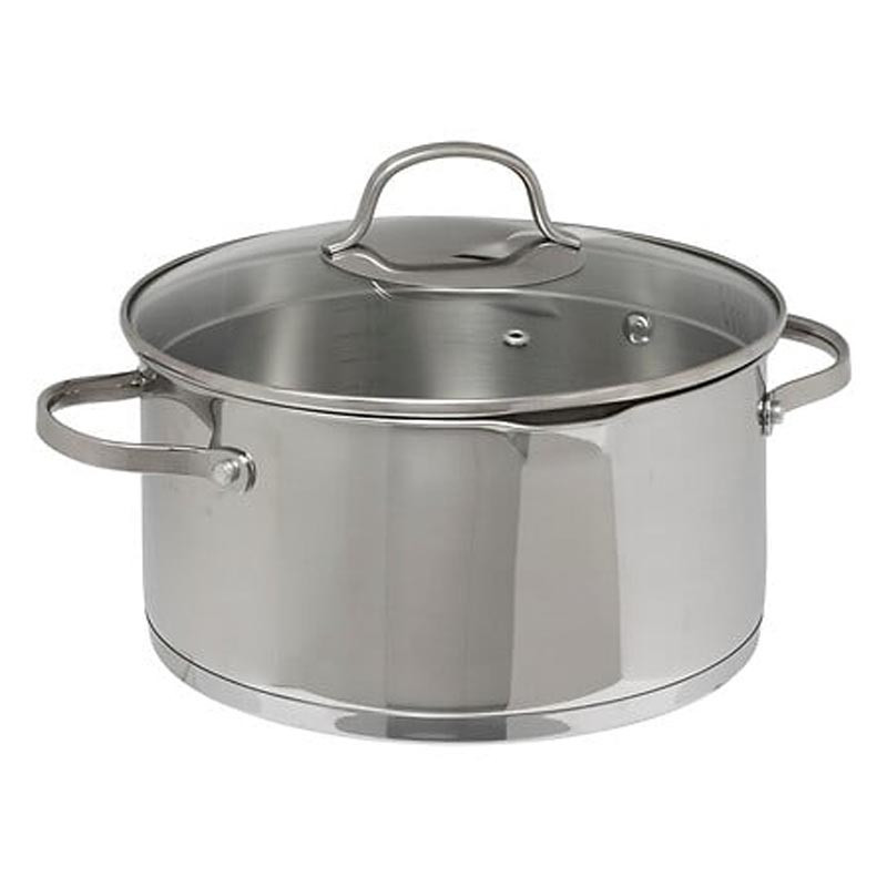 Faitout 24cm inox resilience
