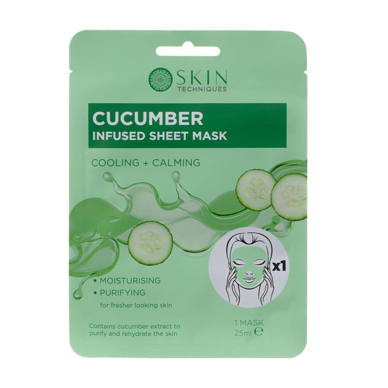 Masque visage concombre