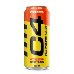 Boisson energy orange slice