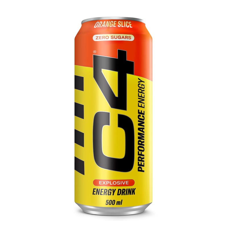 Boisson energy c4 orange slice