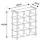 Etagere 12 compartiments