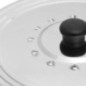 Couvercle inox. 26/28/30cm