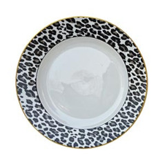 Assiette plate 26.5cm leopard/ze