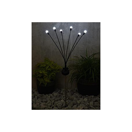 Piquet solaire 6 br boule bl fr