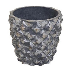 Pot Auf gizeh argent o18.5h18cm