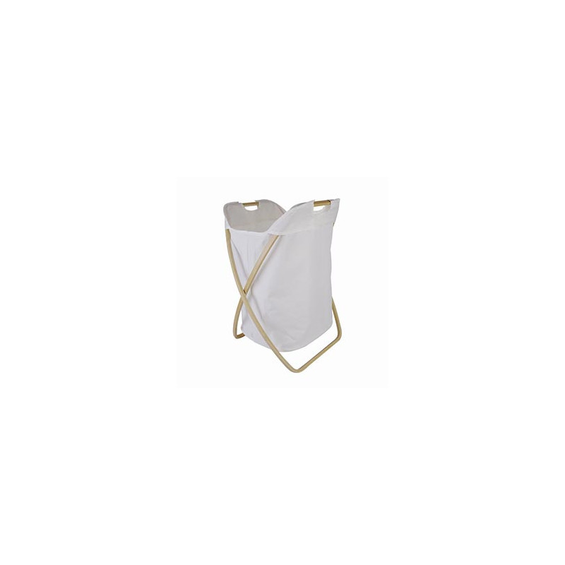 Coffre a linge socle croix bambo