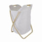 Coffre a linge socle croix bambo