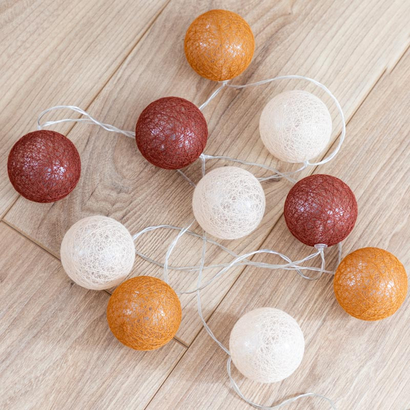 Guirlande led 10 boules