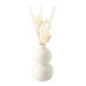 Diffuseur beige avec pampas