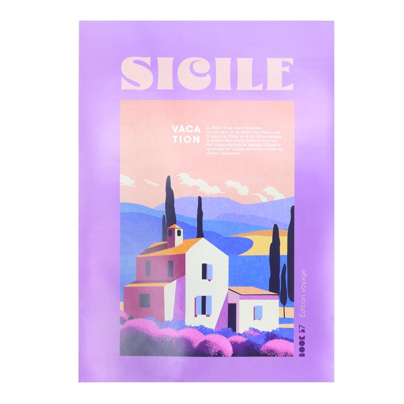 Affiche voyage 50x70cm