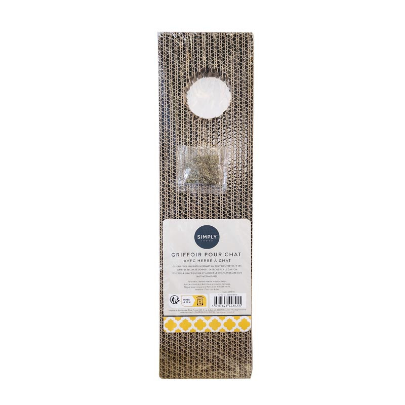 Jouet chat griffoir carton