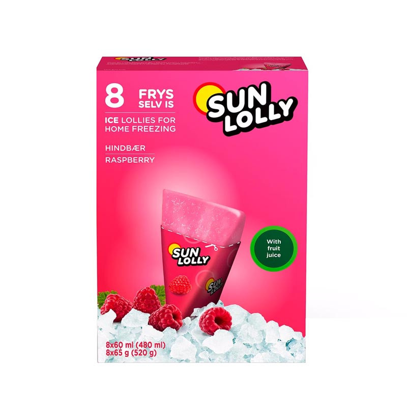 Sucette a glacer  framboise