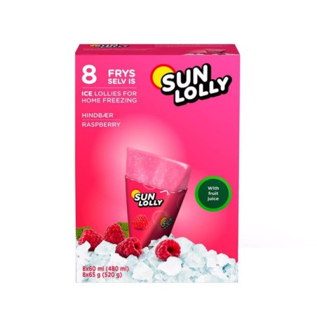 Sucette a glacer  framboise