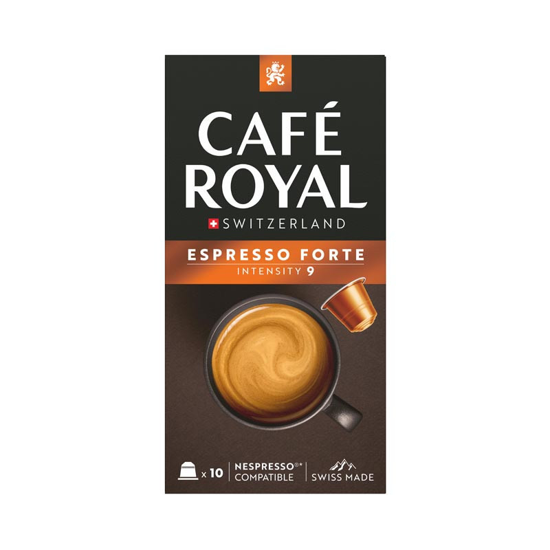 Cafe capsules espresso forte x10